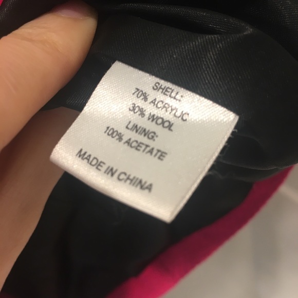 Pink cropped coat Randy Kemper - Picture 3 of 3